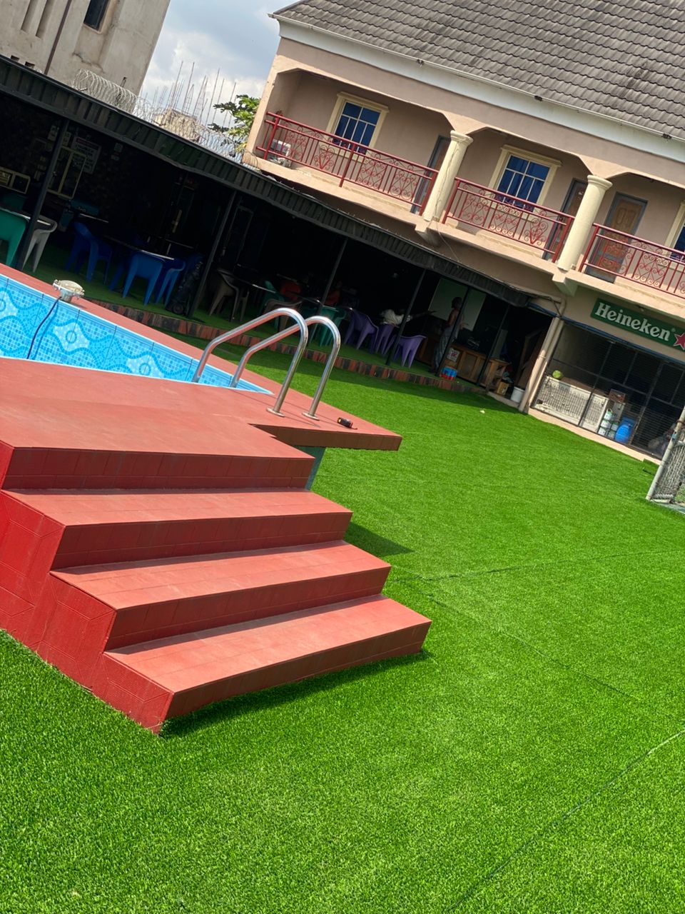 Newton Hotel Pool Area